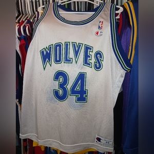 Isaiah JR Rider Minnesota TimberWolves Champion Jersey sz 44